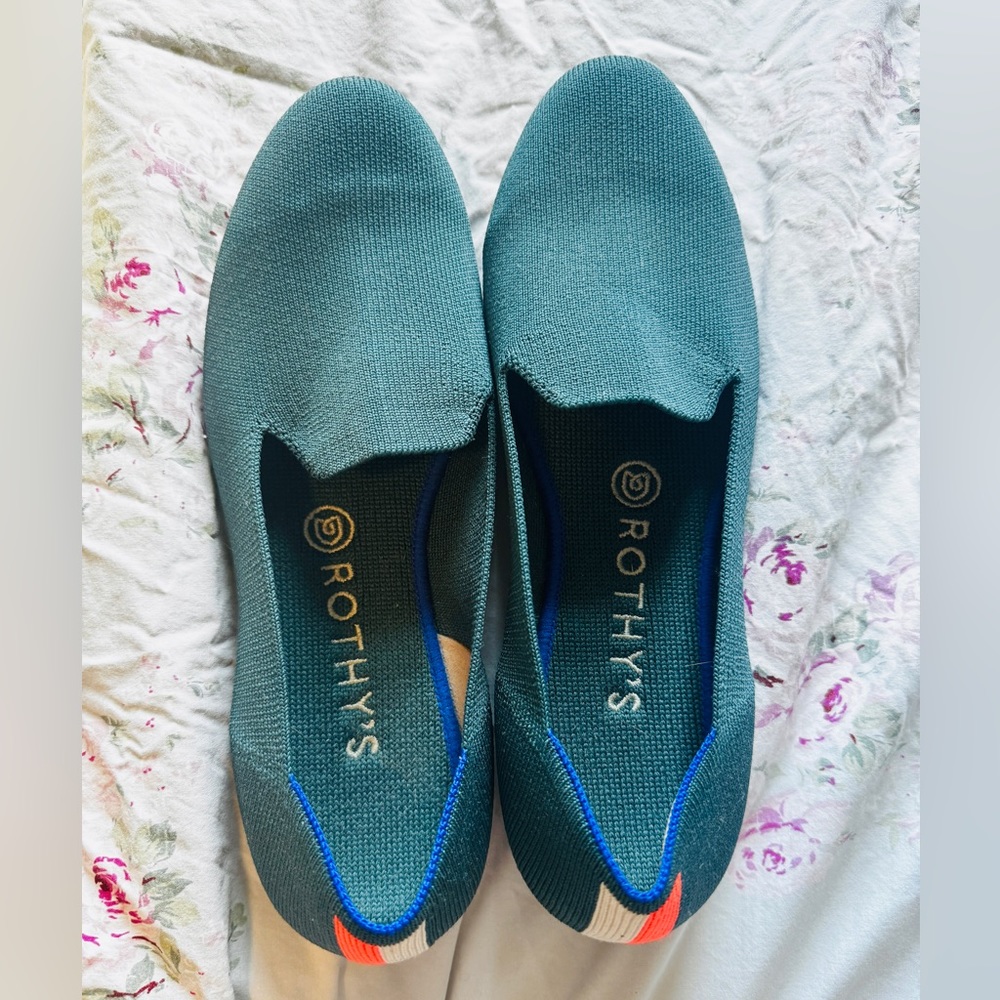 Rothy’s size 9 green shoes